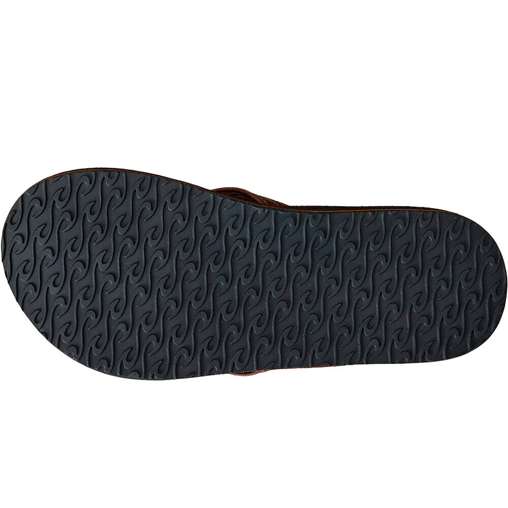 Rip Curl chanclas hombre SURF REVIVAL LEATHER OPEN TOE lateral interior
