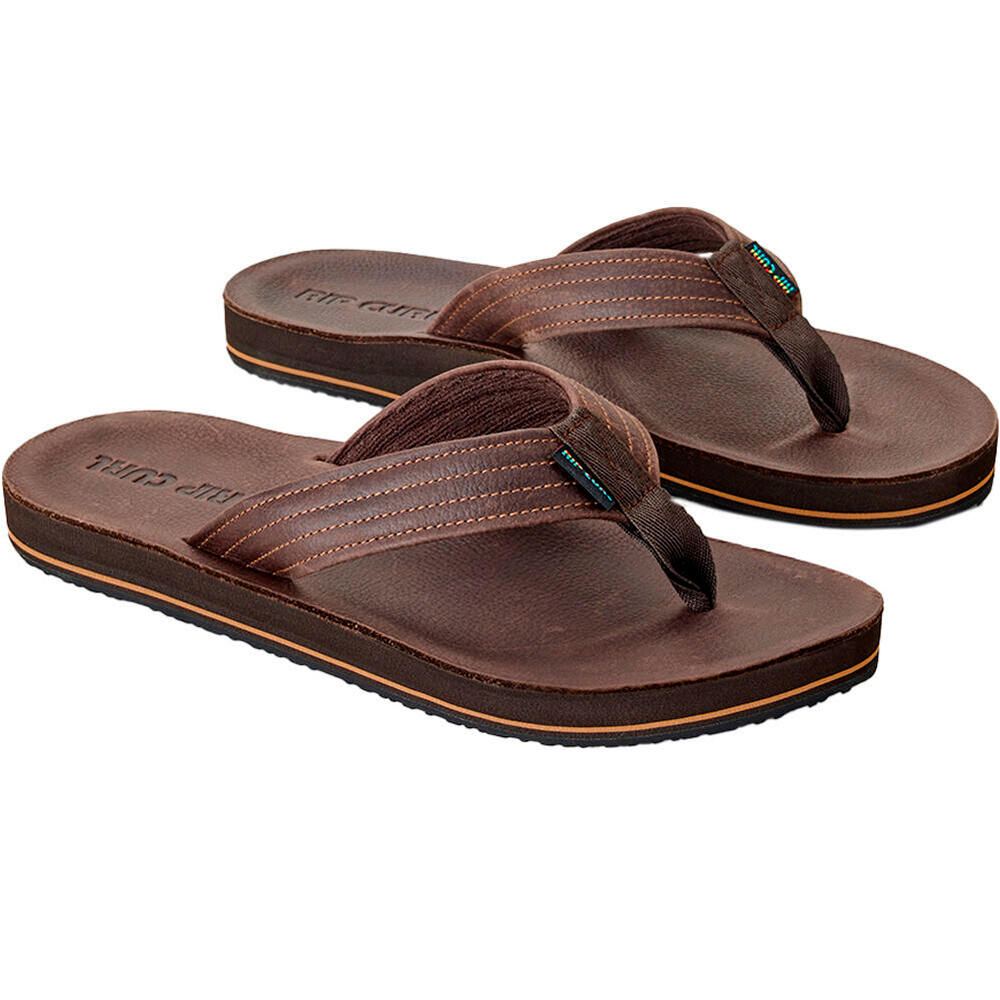 Rip Curl chanclas hombre SURF REVIVAL LEATHER OPEN TOE puntera