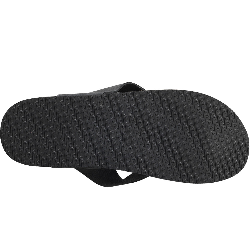 Rip Curl chanclas mujer FREEDOM LEATHER BLOOM OPEN TOE vista trasera