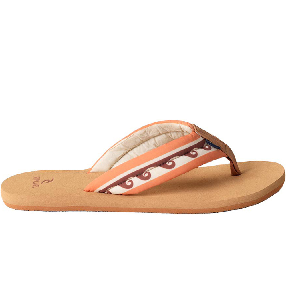 Rip Curl chanclas mujer FREEDOM PLUSH BLOOM OPEN TOE lateral exterior