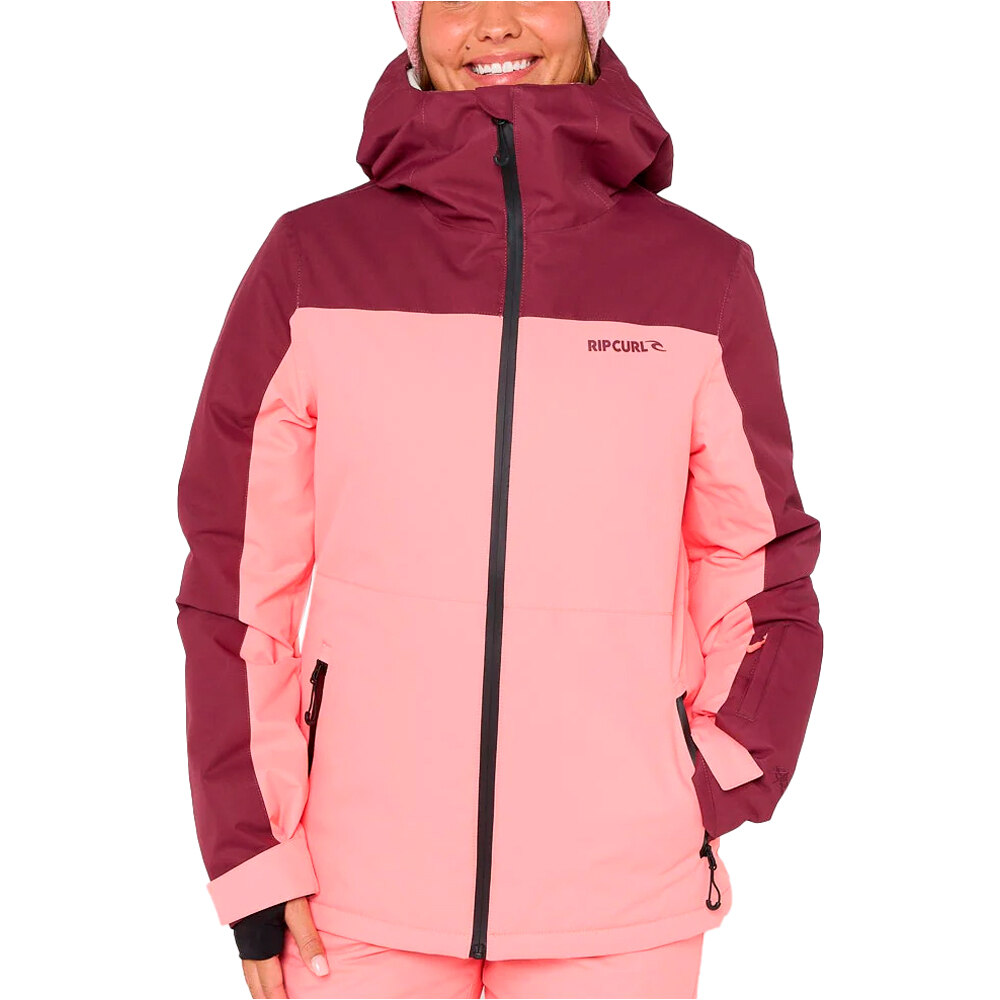 Rip Curl chaqueta esquí mujer ANTI SERIES COL BL JKT10K/10K vista frontal