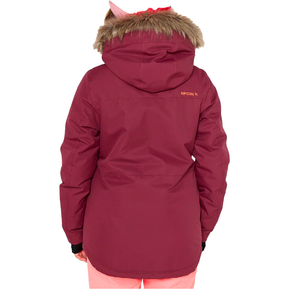 Rip Curl chaqueta esquí mujer ANTI SERIES PARKER JKT 10K/10K vista trasera