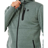 Rip Curl chaquetas hombre ANTI SERIES DEPARTED ZIP THRU vista detalle