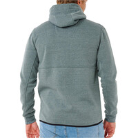 Rip Curl chaquetas hombre ANTI SERIES DEPARTED ZIP THRU vista trasera