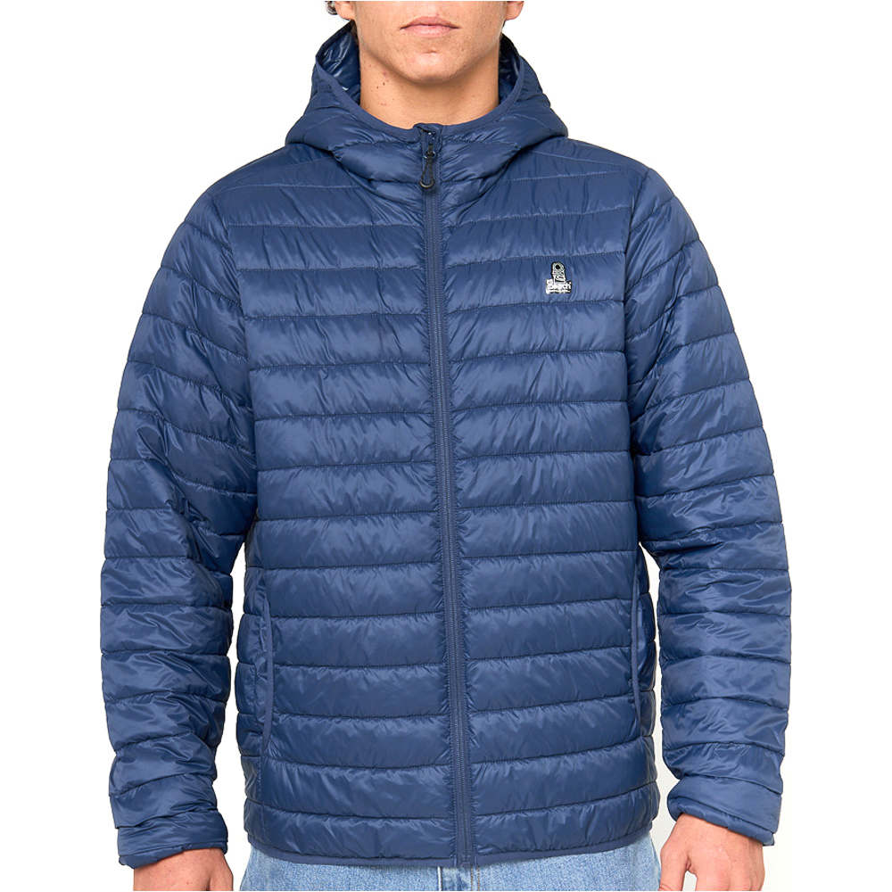 Rip Curl chaquetas hombre ANTI SERIES SEARCH PUFFER HOOD vista frontal