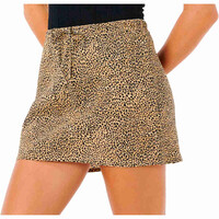 Rip Curl faldas mujer ANIMAL INSTINCTS LINEN SKIRT vista detalle