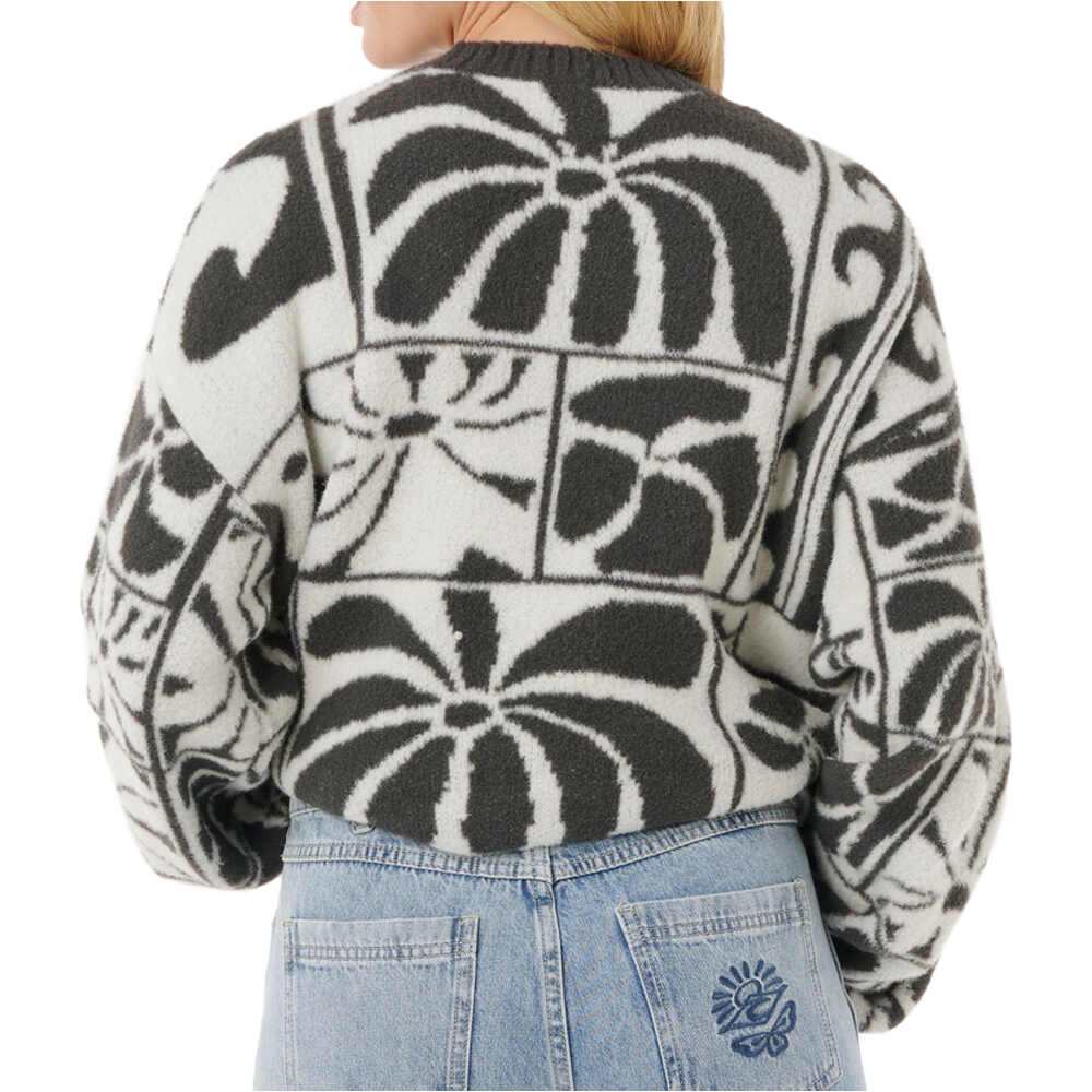 Rip Curl jersey mujer AOTS-TY WILLIAMSJACQUARD CREW vista trasera