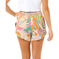 Rip Curl pantalón corto deporte mujer CALA VADELLA SHORT vista trasera