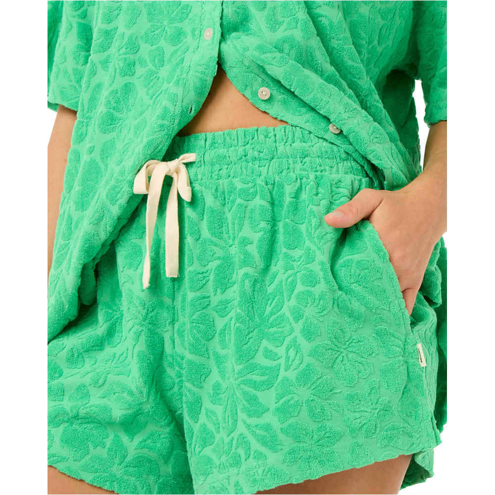 Rip Curl pantalón corto deporte mujer LAS DALIAS TERRY SHORT vista detalle