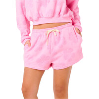 Rip Curl pantalón corto deporte mujer PARADISE TERRY BEACH SHORT vista frontal