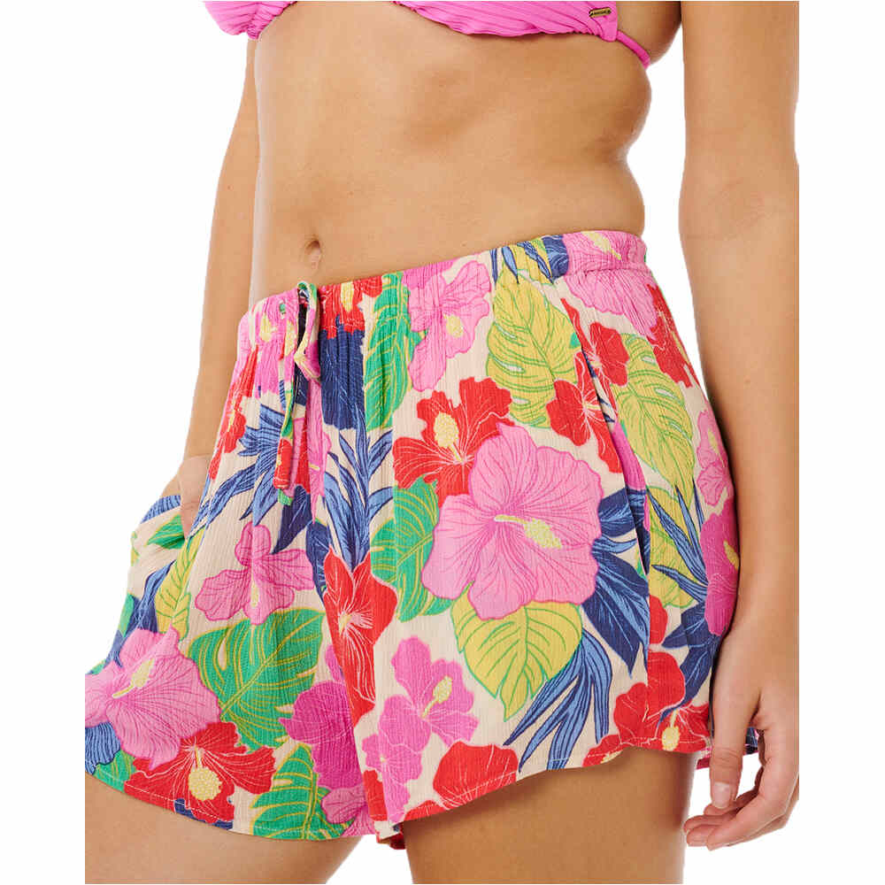 Rip Curl pantalón corto deporte mujer PARTY PACK BEACH SHORT vista detalle