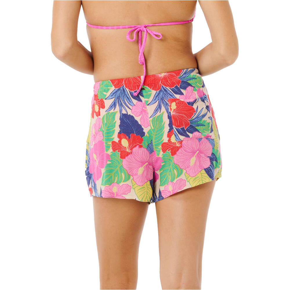 Rip Curl pantalón corto deporte mujer PARTY PACK BEACH SHORT vista trasera