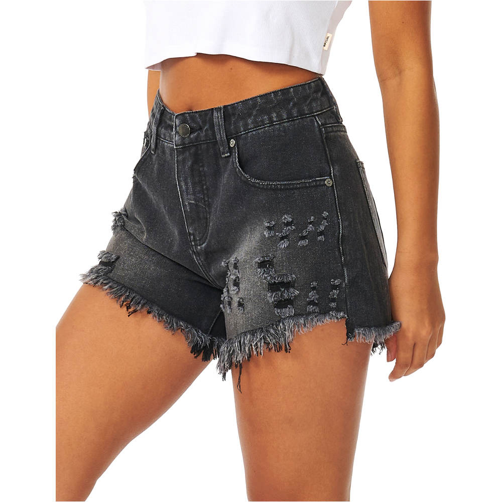 Rip Curl pantalón corto deporte mujer SOPHIE DENIM SHORT II vista detalle