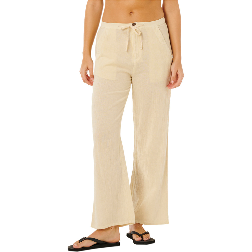 Rip Curl pantalón mujer CLASSIC SURF WIDE LEG PANT vista frontal