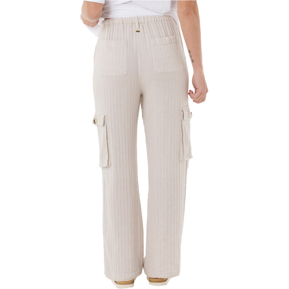 Rip Curl pantalón mujer OCEANIC TEXTURED PANT vista trasera