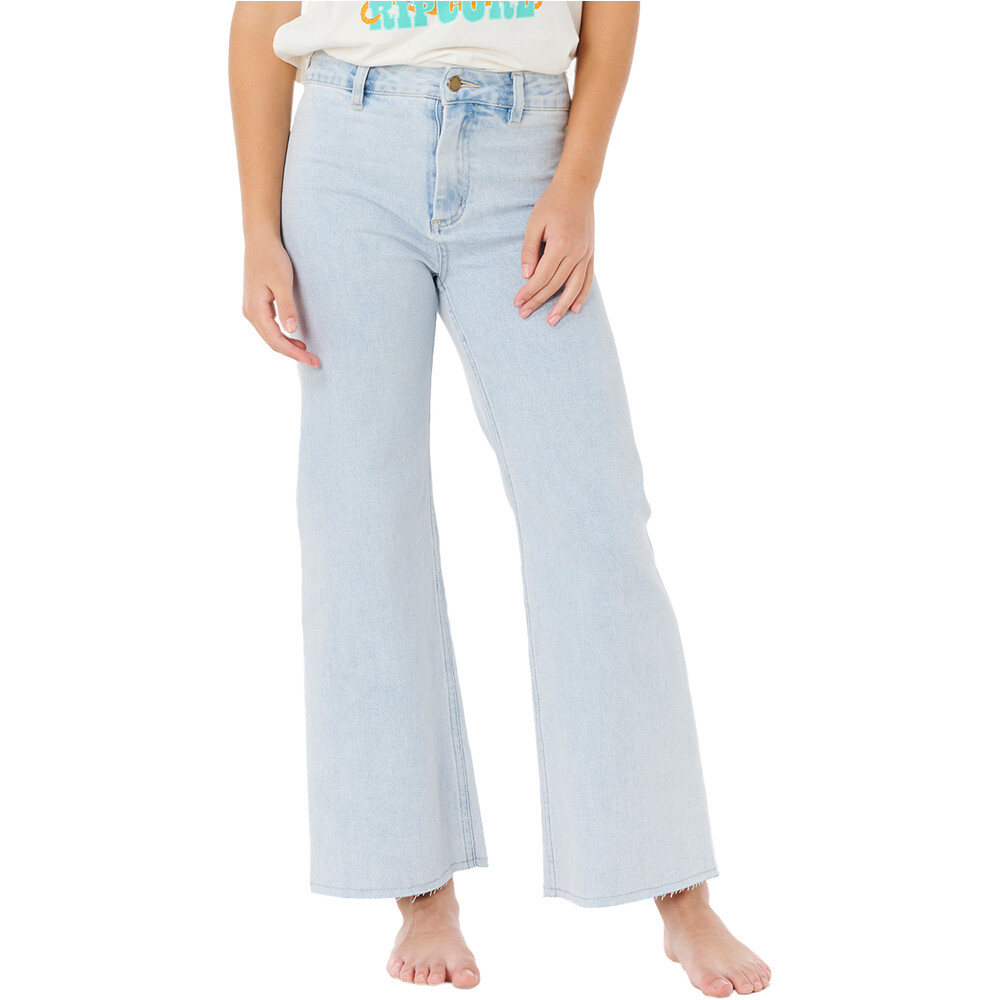 Rip Curl pantalón niña HOLIDAY DENIM-GIRL vista frontal