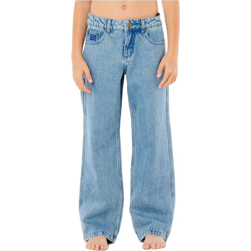 Rip Curl pantalón niño HYPED DENIM PANT-BOY vista frontal