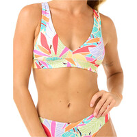 Rip Curl parte de arriba bikini CALA VADELLA HALTER vista detalle