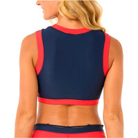 Rip Curl parte de arriba bikini COCO SHORT SLEEVE VEST vista trasera