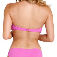 Rip Curl parte de arriba bikini CUSTOM RIB BANDEAU vista trasera