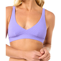 Rip Curl parte de arriba bikini CUSTOM RIB HALTER vista detalle