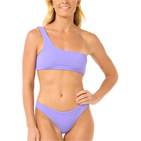Rip Curl parte de arriba bikini CUSTOM RIB ONE STRAP vista frontal