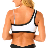 Rip Curl parte de arriba bikini GIGI ONE SHOULDER TOP vista trasera