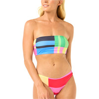 Rip Curl parte de arriba bikini LAS DALIAS D-DD CROP vista frontal