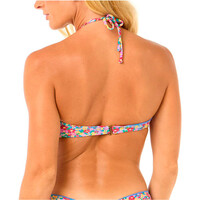 Rip Curl parte de arriba bikini LAS FLORES BANDEAU vista trasera