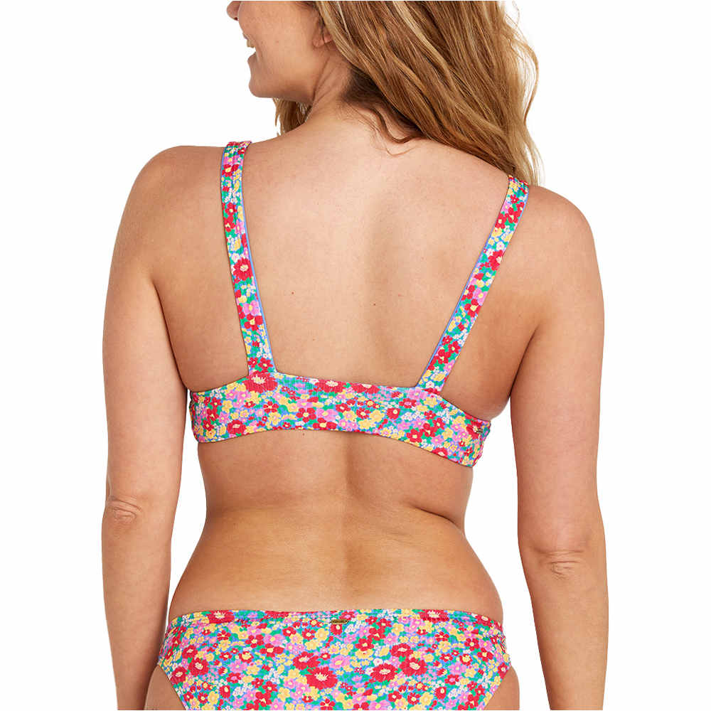 Rip Curl parte de arriba bikini LAS FLORES REVO HALTER vista trasera