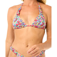 Rip Curl parte de arriba bikini LAS FLORES SLIDING TRI vista detalle