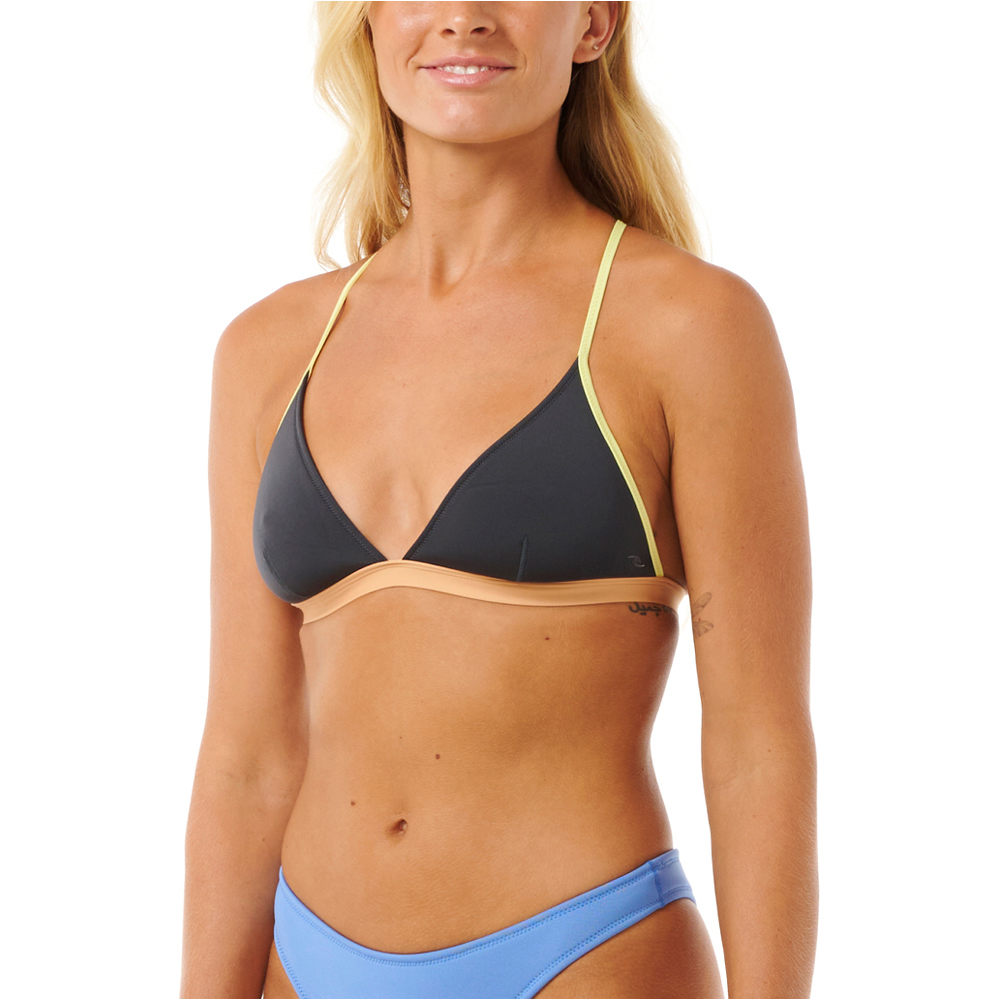 Rip Curl parte de arriba bikini MIRAGE NEO TRI vista detalle