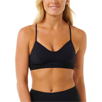 Rip Curl parte de arriba bikini MIRAGE ULTIMATE - TOP vista frontal