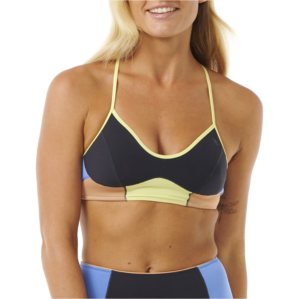 Rip Curl parte de arriba bikini MIRAGE ULTIMATE - TOP vista frontal