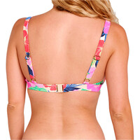 Rip Curl parte de arriba bikini PARTY WAVE HALTER vista trasera