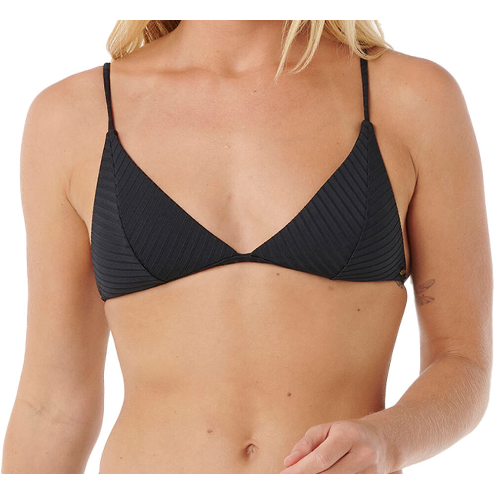 Rip Curl parte de arriba bikini PREMIUM SURF BANDED FIXED TRI vista frontal
