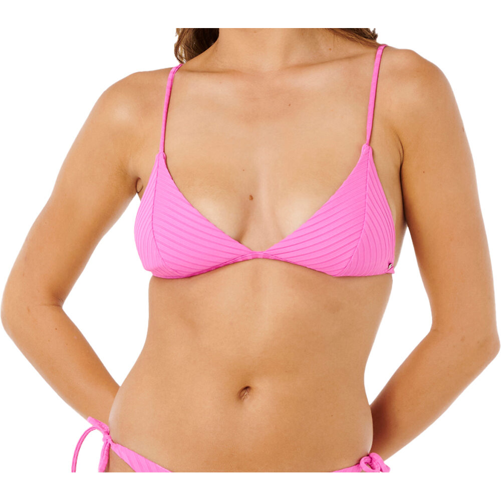 Rip Curl parte de arriba bikini PREMIUM SURF BANDED FIXED TRI vista frontal