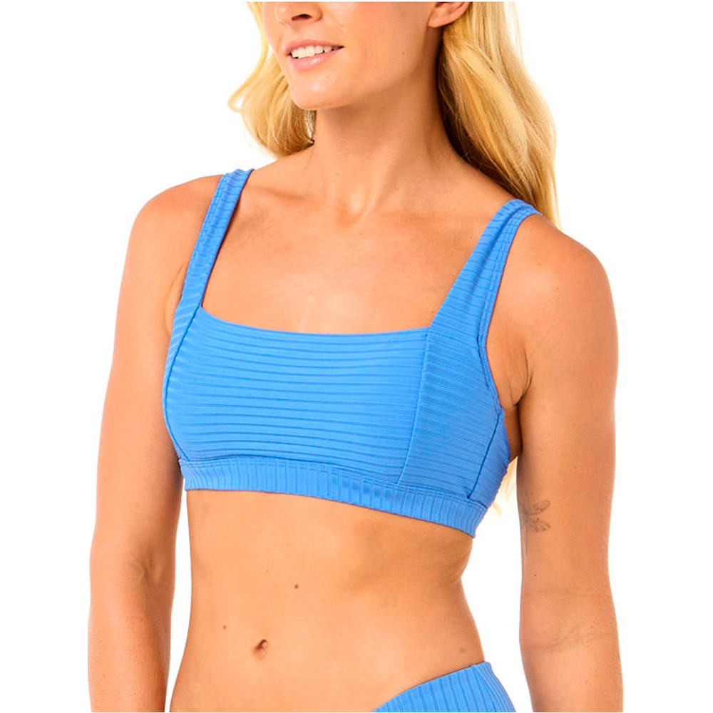 Rip Curl parte de arriba bikini PREMIUM SURF D-DD CROP vista detalle