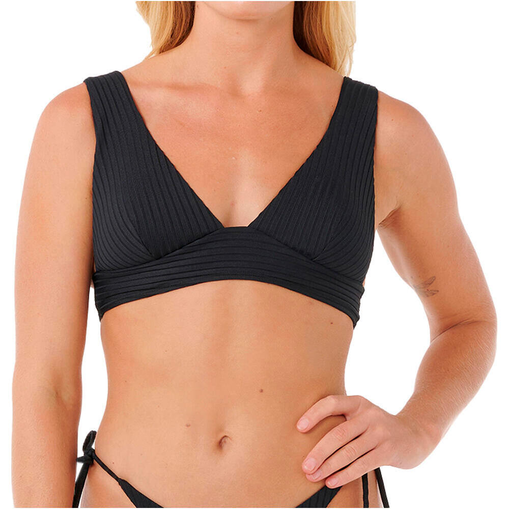Rip Curl parte de arriba bikini PREMIUM SURF D-DD DEEP V vista frontal