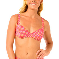 Rip Curl parte de arriba bikini SHELL COVE D-DD BALCONETTE vista frontal