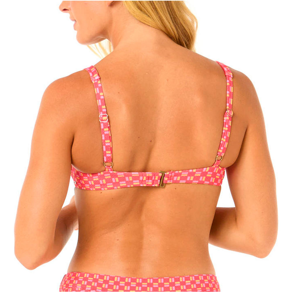 Rip Curl parte de arriba bikini SHELL COVE D-DD BALCONETTE vista trasera