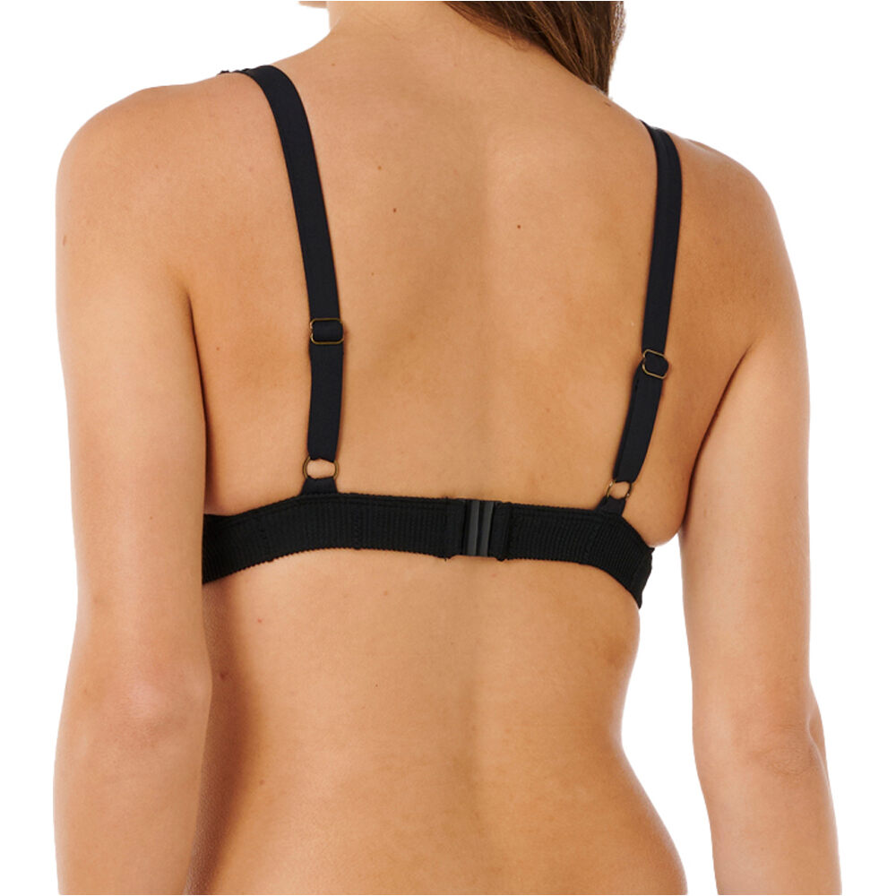 Rip Curl parte de arriba bikini VIBE SURF MULTI FIT V NECK vista trasera