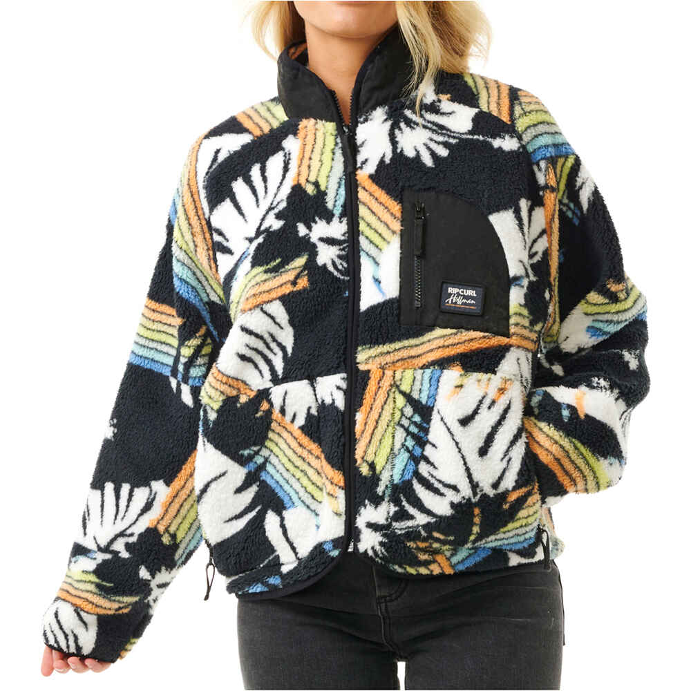 Rip Curl polar mujer HIGH TIDE HOFFMAN POLAR FLEECE vista frontal