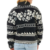 Rip Curl polar mujer SOLEIL POLAR FLEECE 1/4 ZIP vista trasera
