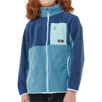 Rip Curl polar niño RAW ENERGY BLOCK FLEECE - BOY vista frontal
