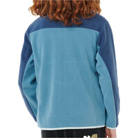 Rip Curl polar niño RAW ENERGY BLOCK FLEECE - BOY vista trasera