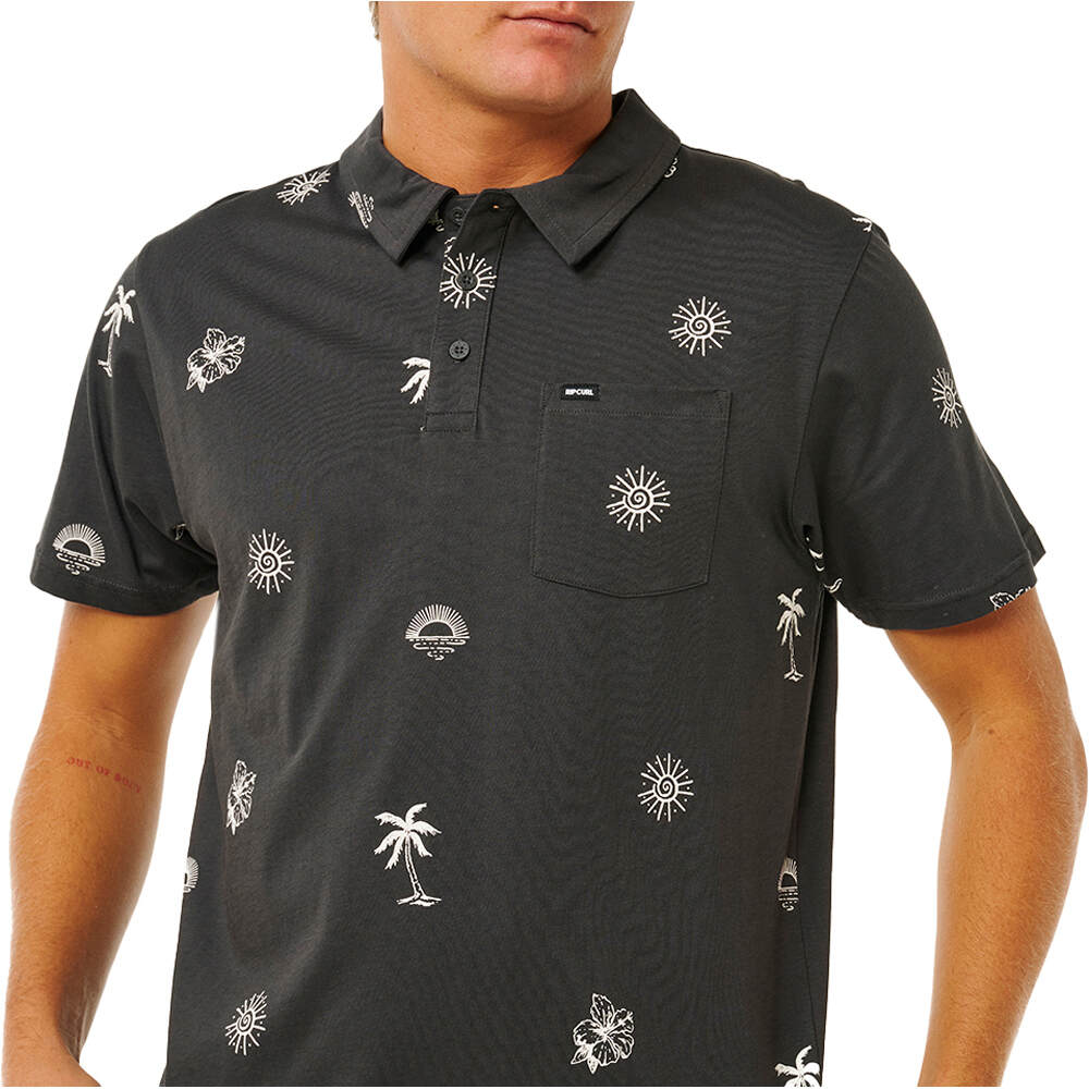 Rip Curl polo manga corta hombre SESSIONS POLO vista detalle