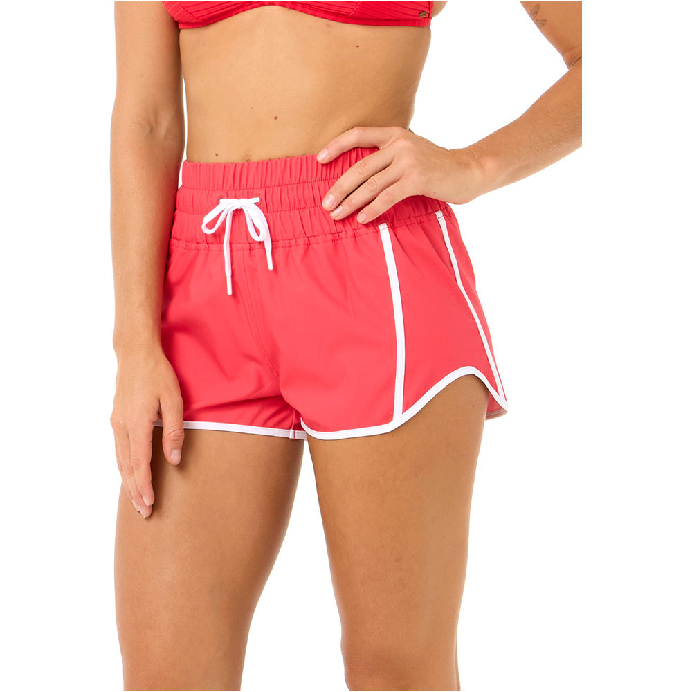 Rip Curl short baño mujer HIGH WAIST RETRO VOLLEY 3 vista detalle