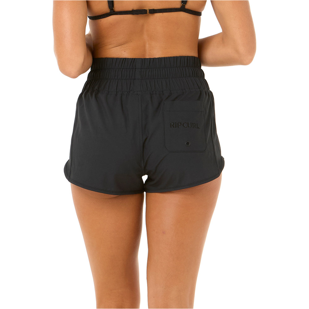 Rip Curl short baño mujer HIGH WAIST RETRO VOLLEY 3 vista trasera