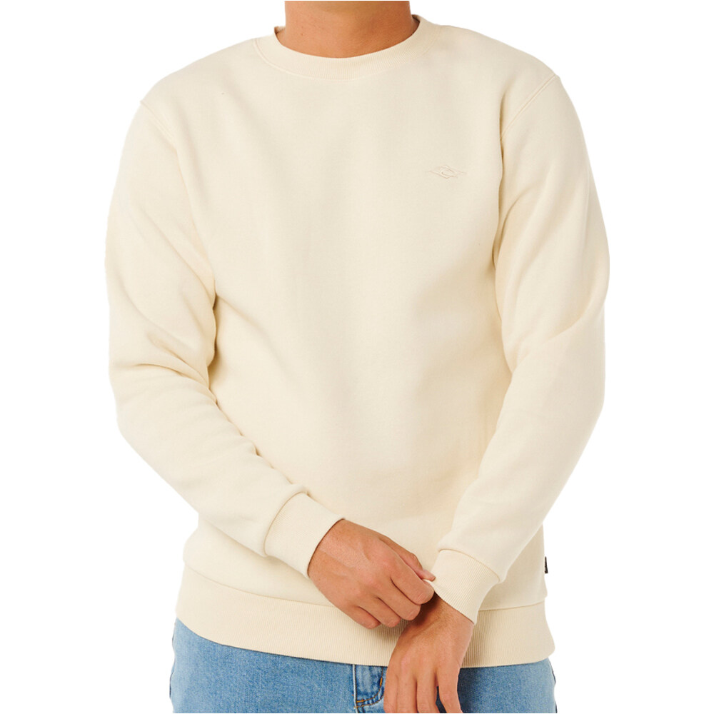 Rip Curl sudadera hombre CLASSIC SURF CREW vista frontal